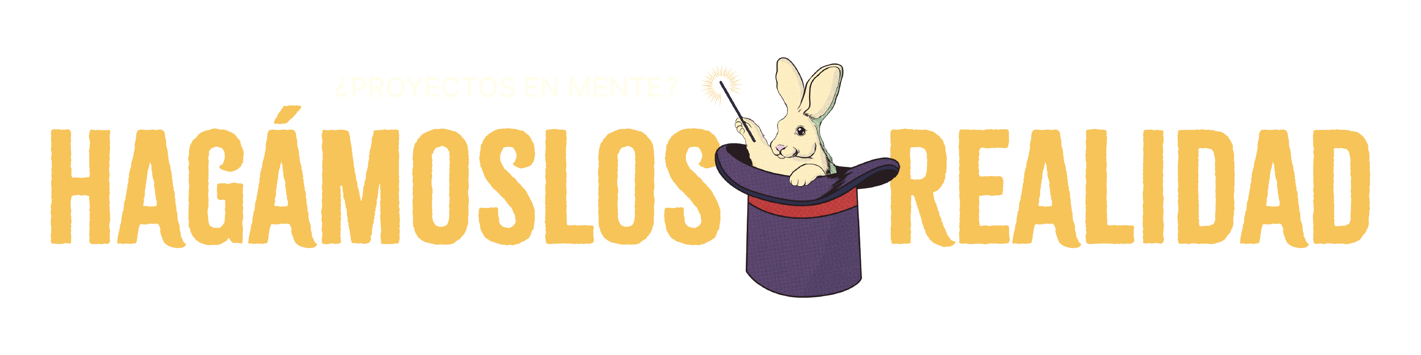 Hagámoslos Realidad - Conejo mágico saliendo de un sombrero
